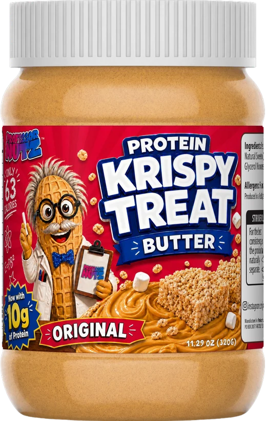 Professor Nutz Protein Krispy Treat Butter jar